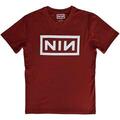 Nine Inch Nails Classic Logo Футболка з коротким рукавом Red L