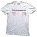 Nine Inch Nails Downward Spiral (Back Print) White M T-shirt