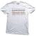 T-shirt Nine Inch Nails Downward Spiral (Back Print) White 2XL T-shirt