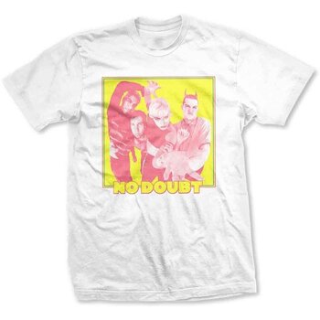 T-shirt No Doubt Yellow Photo White M T-shirt - 1
