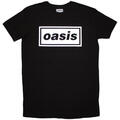 Oasis Decca Logo (Dress) Black L Ladies T-Shirt
