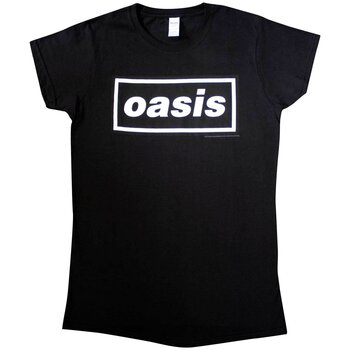 Риза Oasis Decca Logo Black M Дамски Риза - 1