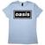 T-Shirt Oasis Decca Logo Light Blue 2XL Ladies T-Shirt
