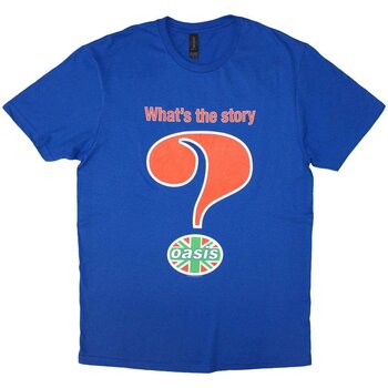 T-Shirt Oasis Question Mark Blue 2XL T-Shirt - 1