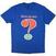 T-Shirt Oasis Question Mark Blue 2XL T-Shirt