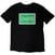 T-shirt Oasis Maine Road Football Pitch (Back Print) Black M T-shirt