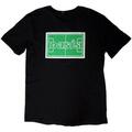 Oasis Maine Road Football Pitch (Back Print) Black M T-Shirt