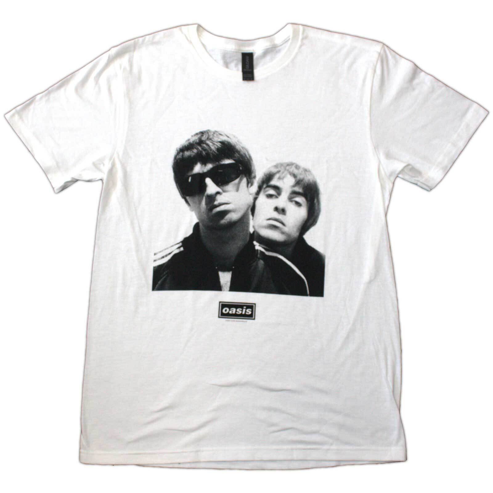 Košulja Oasis Noel & Liam Square Photo White XL Košulja