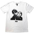 Oasis Noel & Liam Square Photo White XL T-Shirt