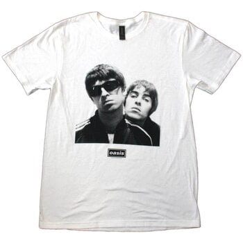 T-Shirt Oasis Noel & Liam Square Photo White 2XL T-Shirt - 1
