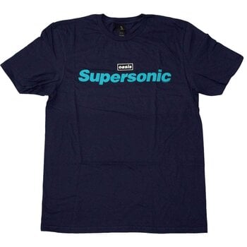 T-shirt Oasis Supersonic Title Colour Navy Blue M T-shirt - 1