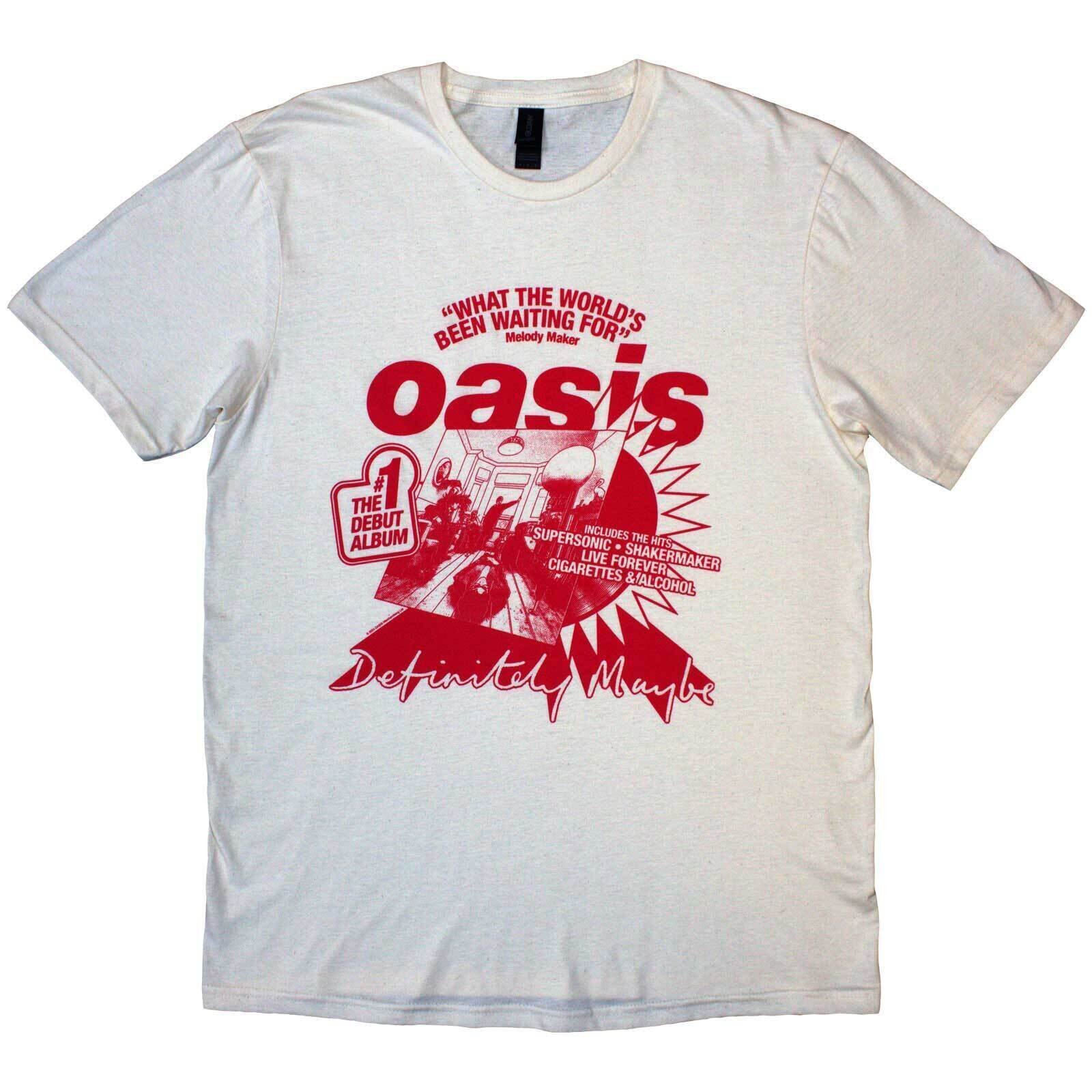 T-Shirt Oasis What The World's Been Waiting For Natural L T-Shirt