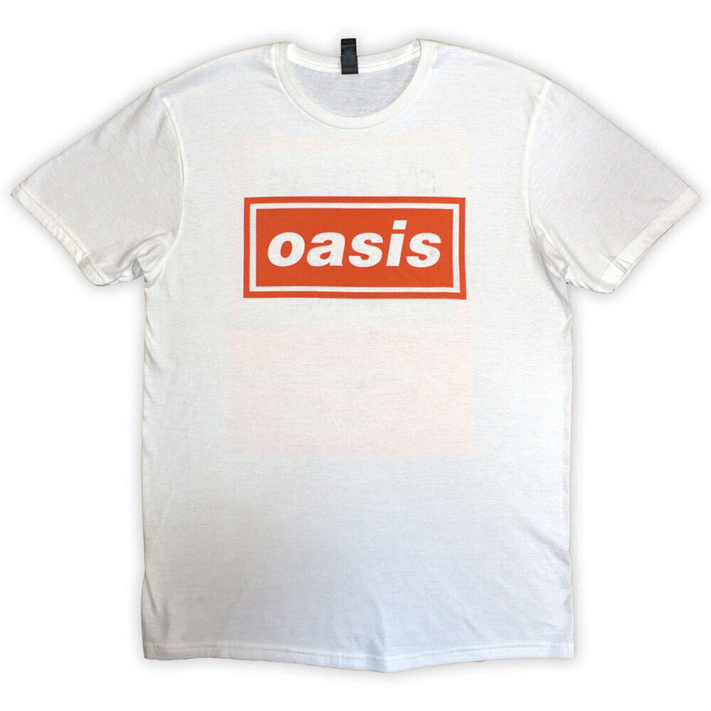 T-Shirt Oasis Definitely Maybe AAA Pass (Back Print) White M T-Shirt