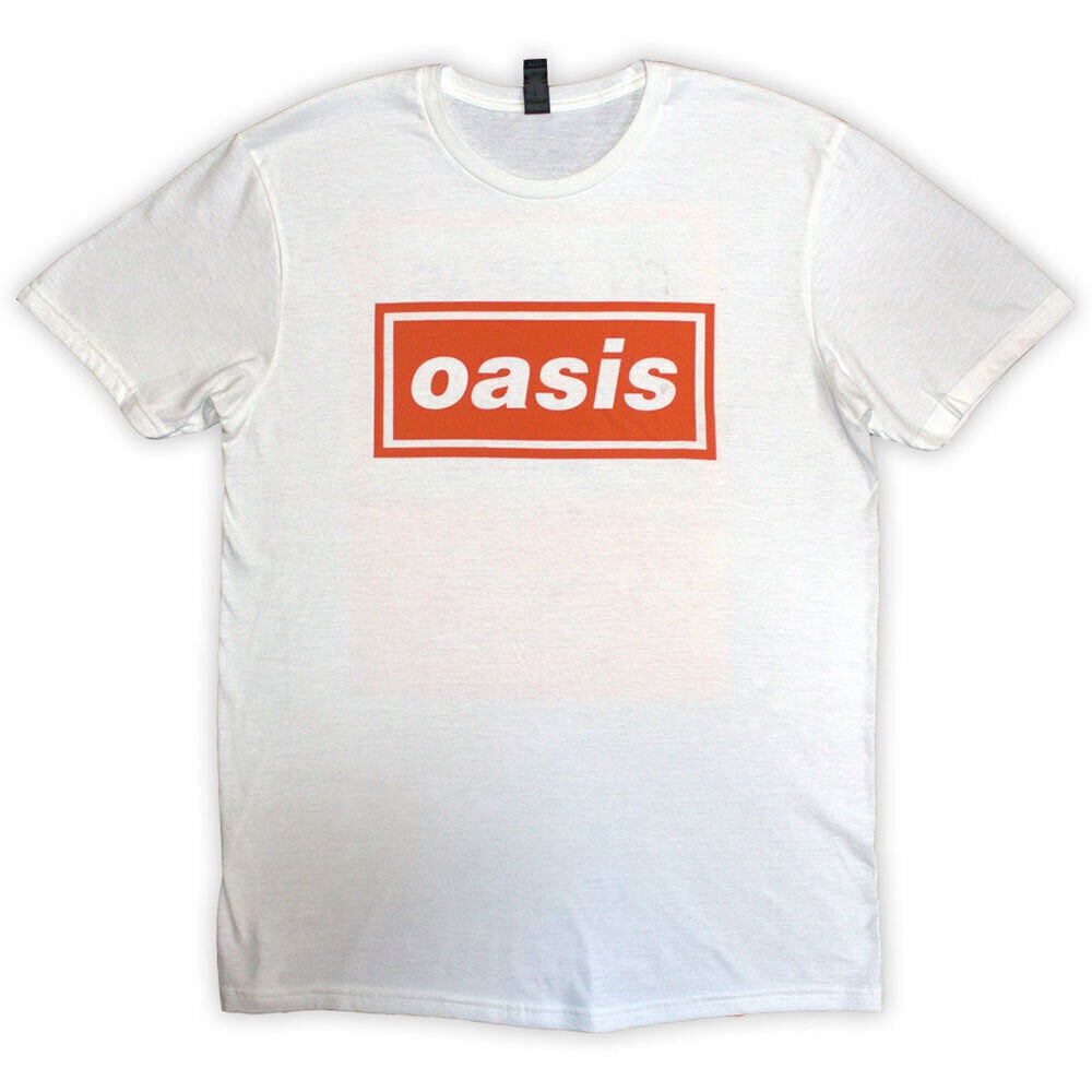 T-shirt Oasis Definitely Maybe AAA Pass (Back Print) White 2XL T-shirt