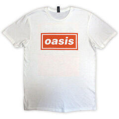 T-shirt Oasis Definitely Maybe AAA Pass (Back Print) White 2XL T-shirt