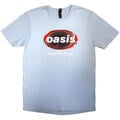 Oasis Definitely Maybe Union Jack Oval Light Blue M Ing