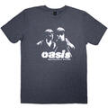 Oasis Definitely Maybe Photo Stencil Navy Blue XL Camiseta de manga corta