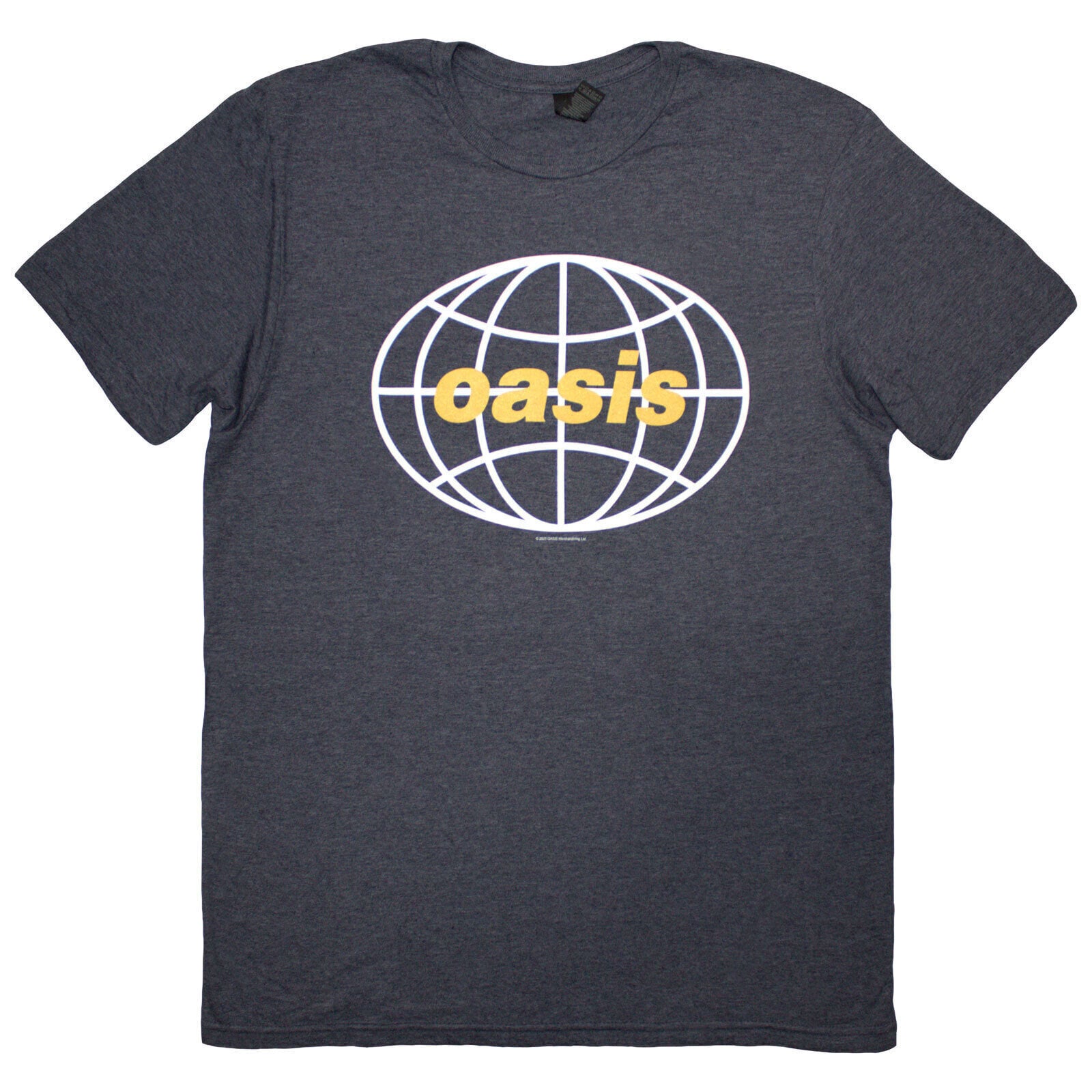T-shirt Oasis Globe Logo Navy Blue S T-shirt