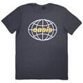 Oasis Globe Logo Navy Blue L T-Shirt