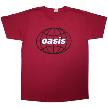 T-shirt Oasis 1998 World Tour - South America (Back Print) Red S T-shirt - 1