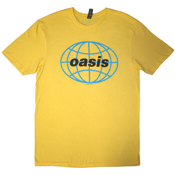 T-shirt Oasis 1998 World Tour - South America (Back Print) Yellow 2XL T-shirt - 1
