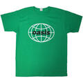 Oasis 1998 World Tour - Mexico City (Back Print) Green L T-skjorte