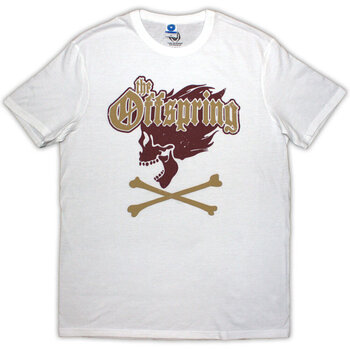 Риза The Offspring Screaming Skull White L Риза - 1