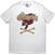 Риза The Offspring Screaming Skull White L Риза