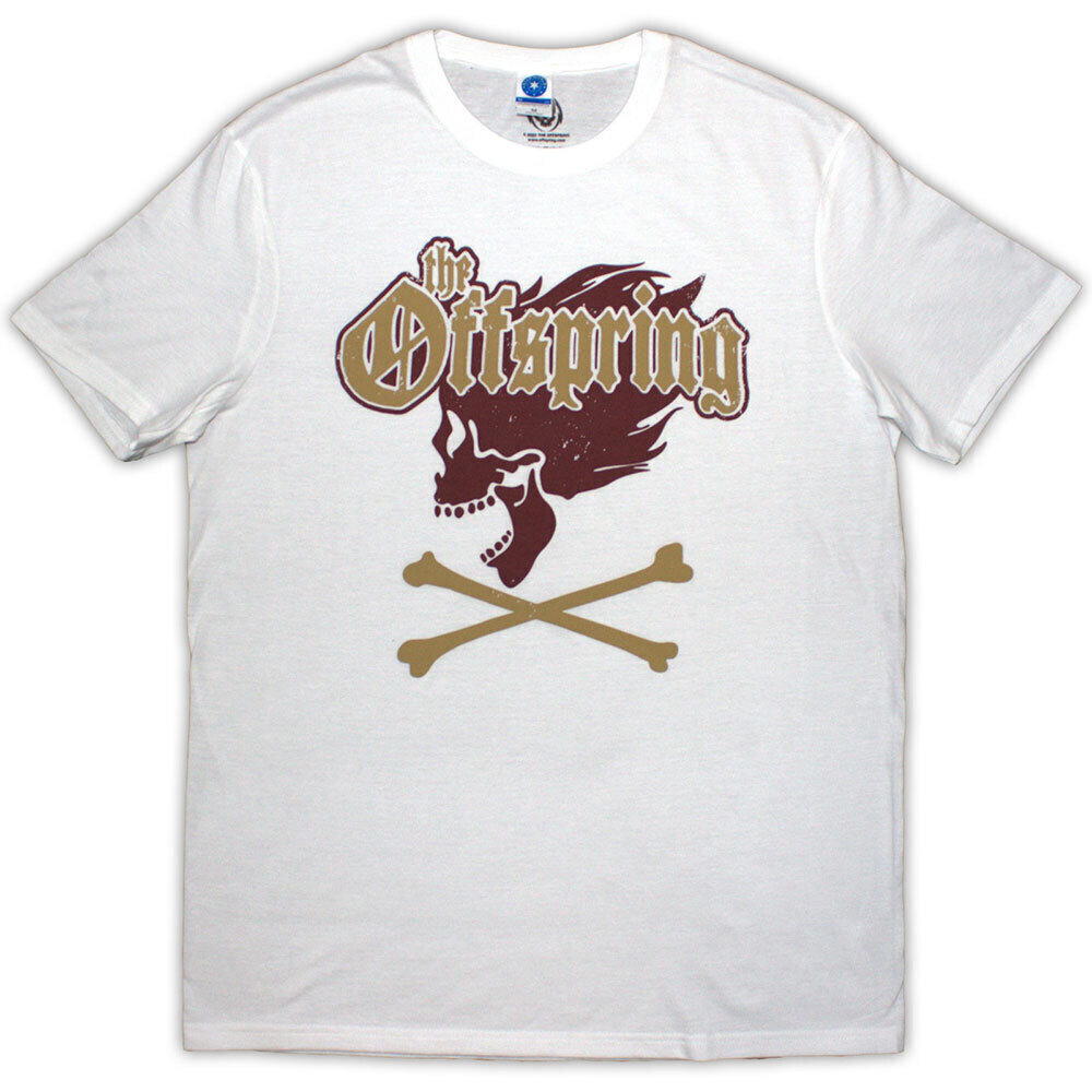 Риза The Offspring Screaming Skull White 2XL Риза