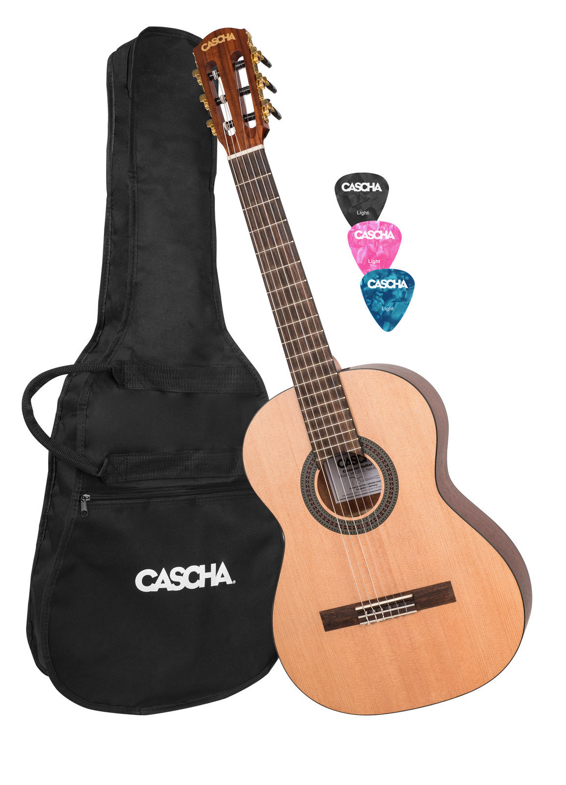 Guitarra clásica Cascha HH 2079 3/4 Natural Guitarra clásica