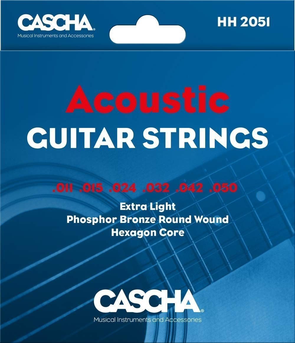Cordes de guitares acoustiques Cascha HH2051