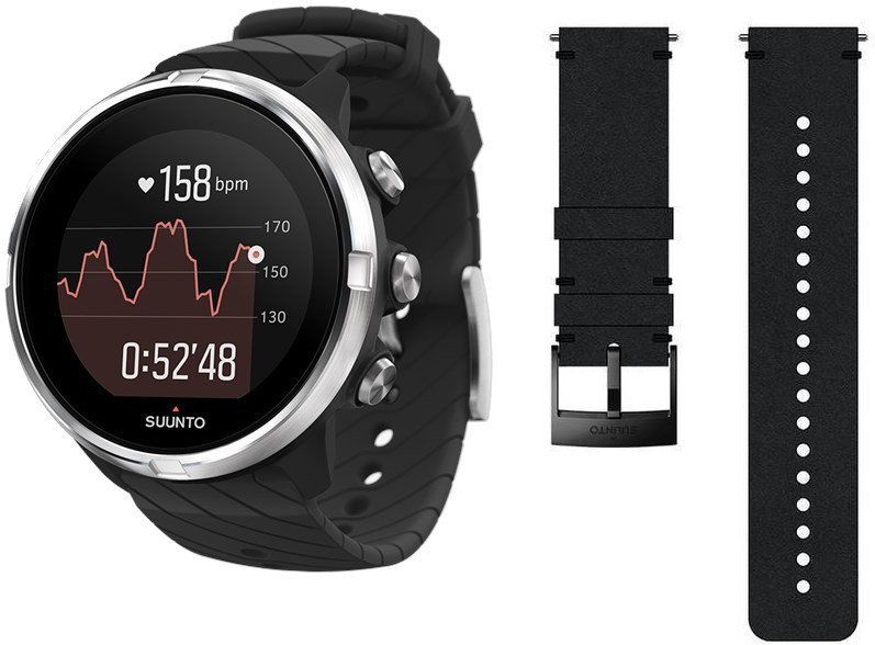 Reloj inteligente / Smartwatch Suunto 9 G1 Black Deluxe SET Black SET Reloj inteligente / Smartwatch