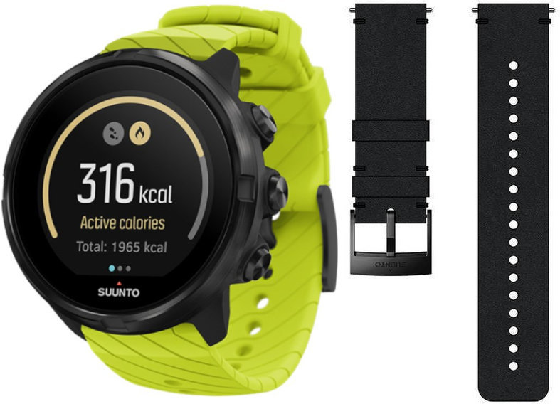 Smartwatches Suunto 9 G1 Lime Deluxe SET Lime SET Smartwatches