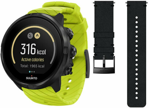 Smartwatch Suunto 9 G1 Lime Deluxe SET Lime SET Smartwatch - 1
