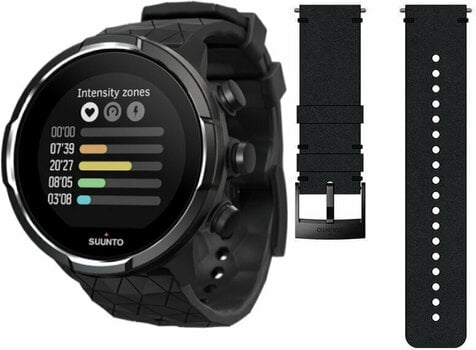Smartwatch Suunto 9 G1 Baro Titanium Black Deluxe SET Titanium-Zwart Smartwatch - 1