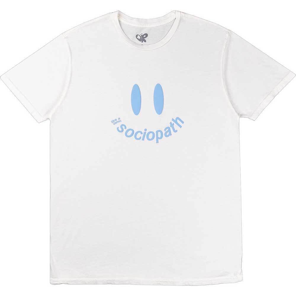 T-Shirt Olivia Rodrigo Sociopath (Ex-Tour) White 3XL T-Shirt