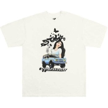 Košulja Olivia Rodrigo Sour Airbrush (Ex-Tour) Natural M Košulja - 1