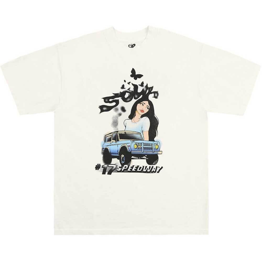 T-shirt Olivia Rodrigo Sour Airbrush (Ex-Tour) Natural XL T-shirt