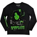 Ozzy Osbourne Madman Loose (Back & Sleeve Print) Black L T-shirt