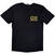 Skjorte Ozzy Osbourne Patient No. 9 Gold Logo (Back Print) Black 2XL Skjorte