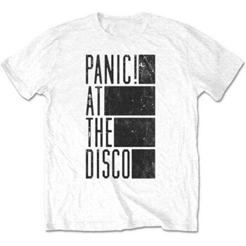 T-shirt Panic! At The Disco Bars White L T-shirt - 1