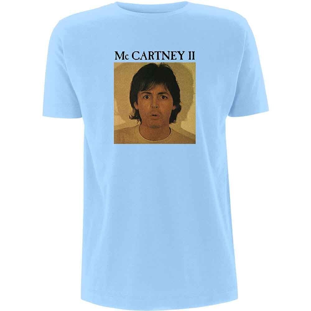 T-Shirt Paul McCartney McCartney II Light Blue 2XL T-Shirt