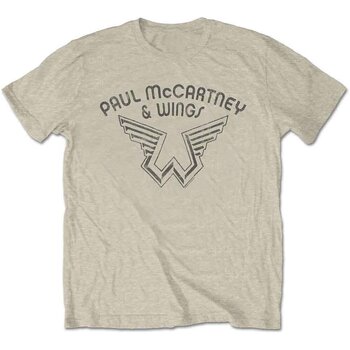 T-Shirt Paul McCartney Wings Logo Natural XL T-Shirt - 1