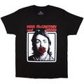 Paul McCartney Red Rose Speedway (Back Print) Black M Košulja