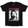 Paul McCartney Red Rose Speedway (Back Print) Black XL T-Shirt