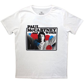 Tricou Paul McCartney Photo Rose (Back Print) White XL Tricou - 1