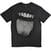 Tricou Post Malone Fangs 2023 Tour Dates (Back Print & Ex-Tour) Black S Tricou