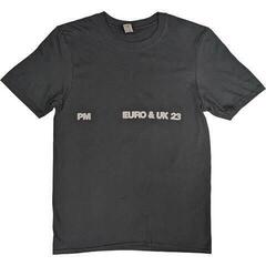 Marškinėliai Post Malone Collage (Back Print & Ex-Tour) Black S Marškinėliai