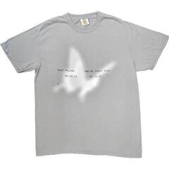 T-Shirt Post Malone Butterfly (Ex-Tour) Grey 2XL T-Shirt