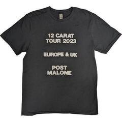 T-Shirt Post Malone Butterfly Logo 2023 Tour (Back Print & Ex-Tour) Black 2XL T-Shirt